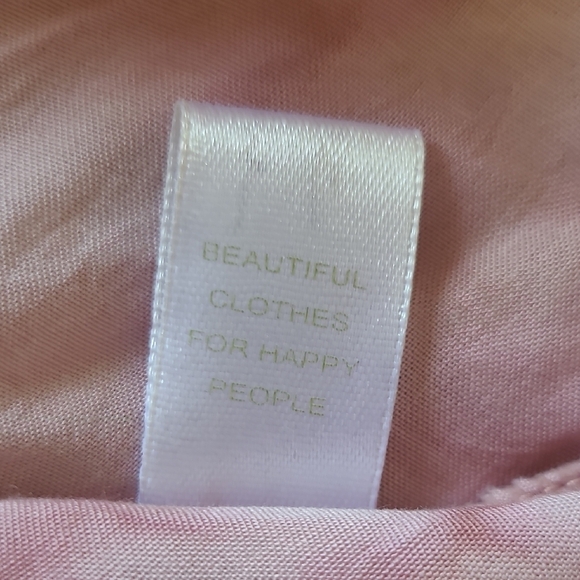Revolve Indah Mauve Tie-Dye Handkerchief Hem Dress - Size L - Picture 9 of 9